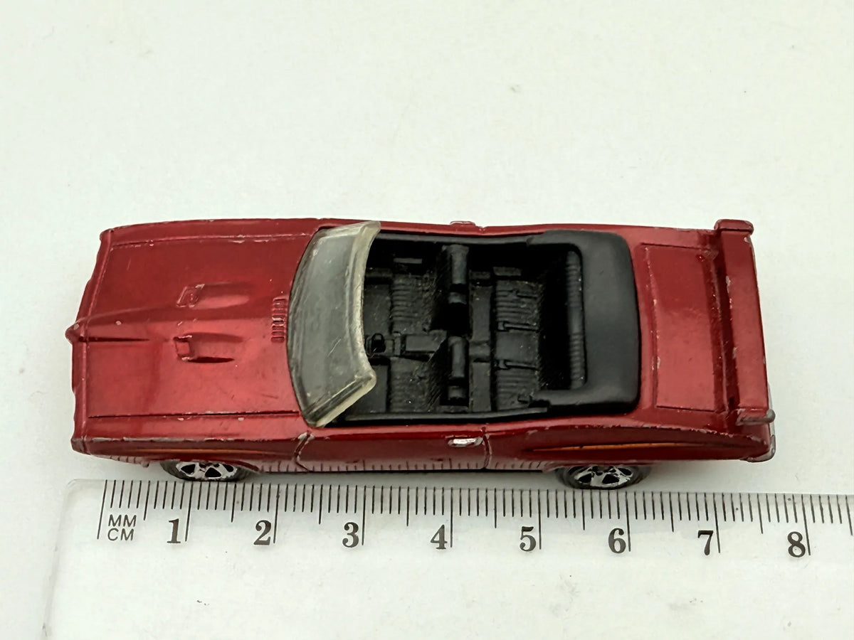 '70 Pontiac Gto Kabriolet, Hot Wheels, resoraki, die cast, 1:60 – zdjęcie 6