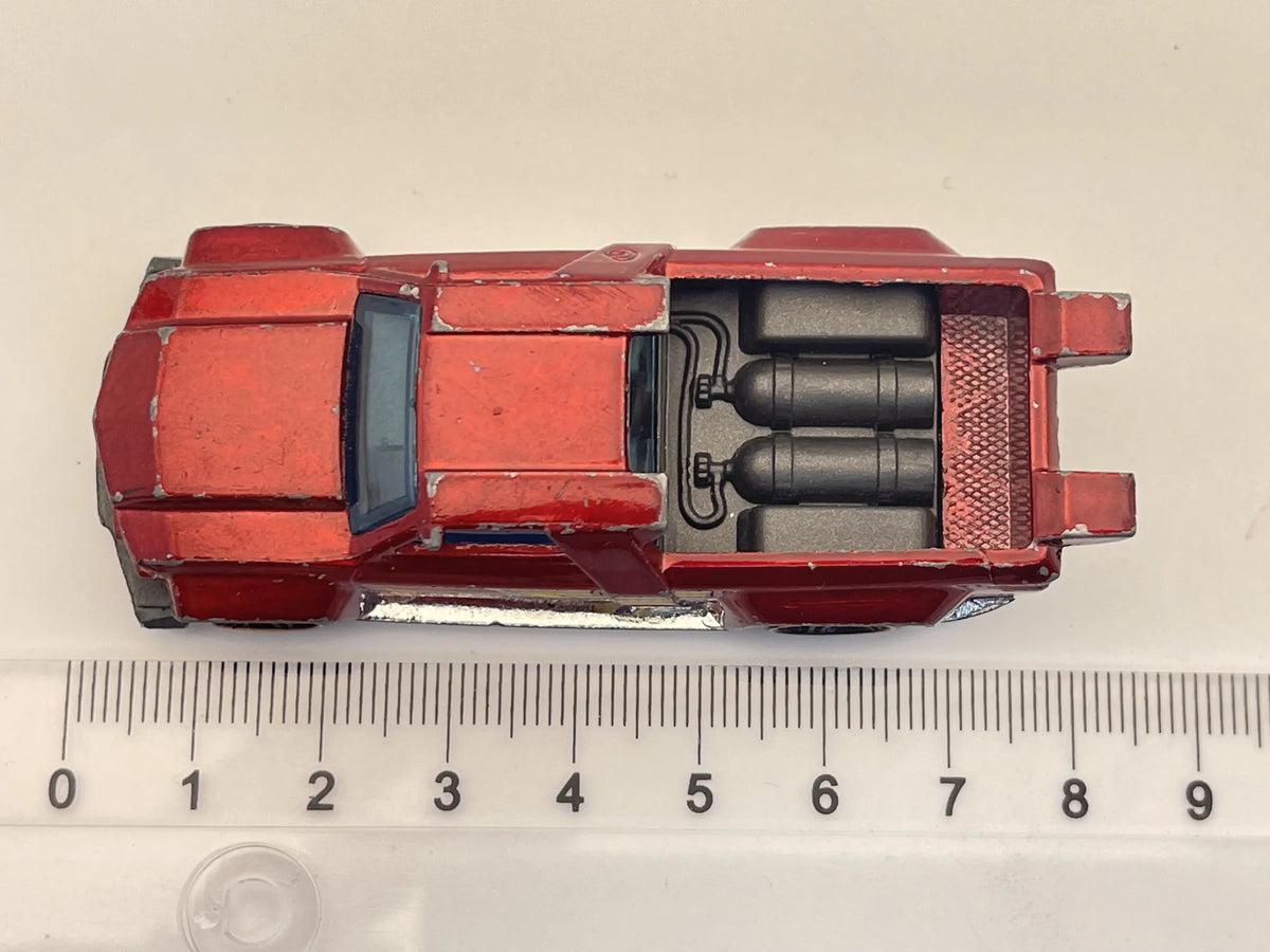 SOLID MUSCLE, RESCUE, Hot Wheels 2017, Die cast DTX17, Czerwony, 1:64 – zdjęcie 6