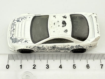 CUSTOM '01 ACURA INTEGRA GSR, Boost Brigade, Hot Wheels 2015, Biały, 1:64 – zdjęcie 6