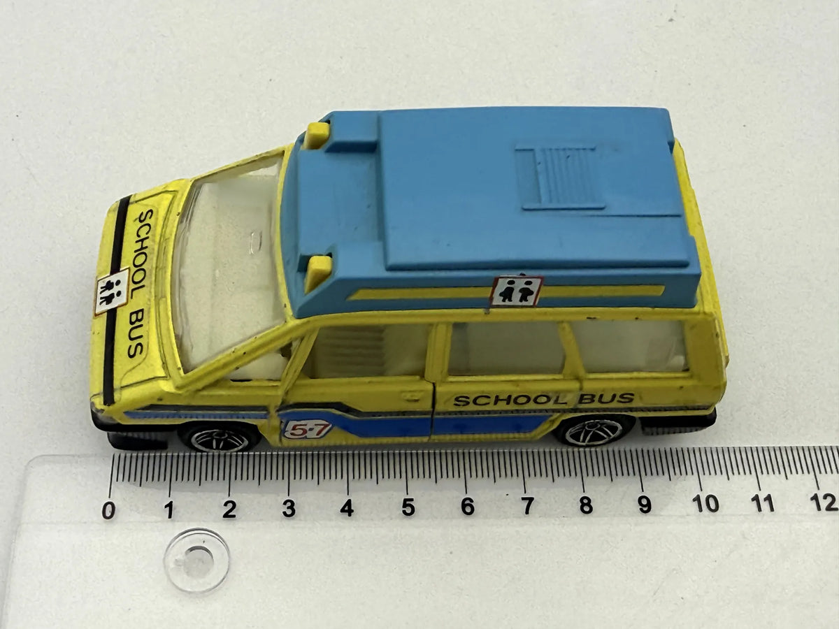 RENAULT ESPACE School Bus Guisval '80 Żółty 1:44 Made in Spain – zdjęcie 6