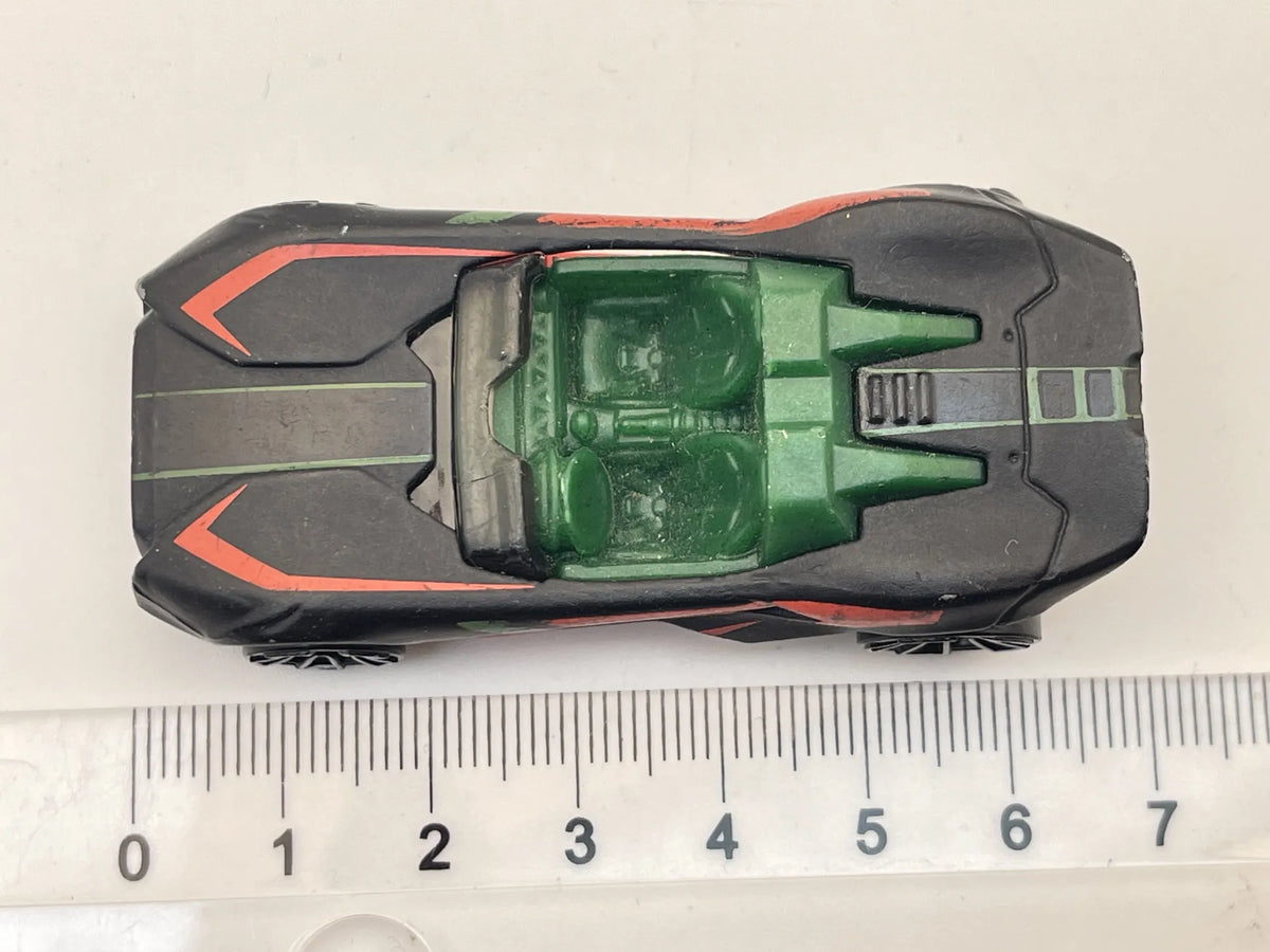 CARBONIC, Hot Wheels 2014, Die cast Hob M35, Czarny, 1:64, Resoraki – zdjęcie 6