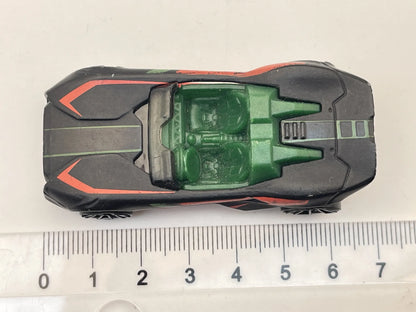CARBONIC, Hot Wheels 2014, Die cast Hob M35, Czarny, 1:64, Resoraki – zdjęcie 6