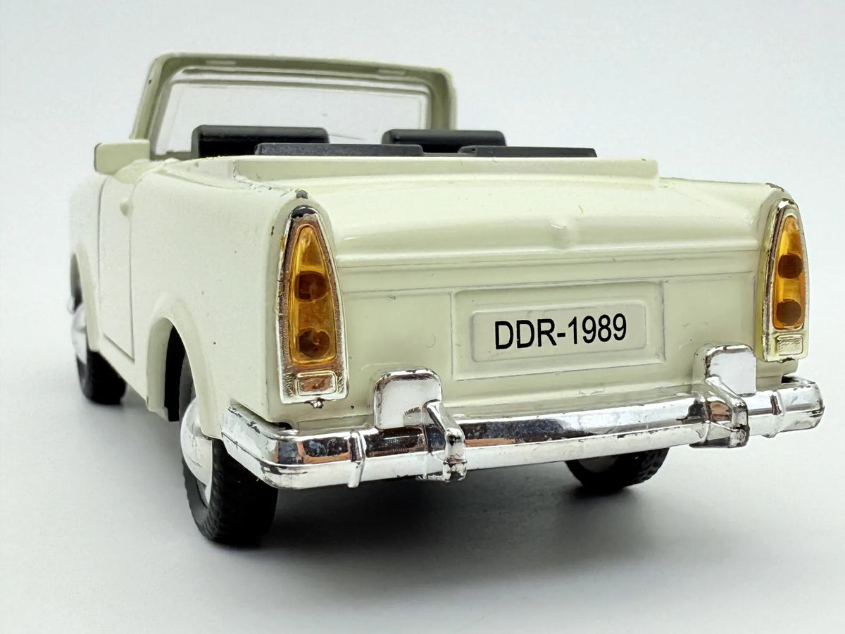 Trabant Cabriolet 1989 Biały 1:43 Made in DDR – zdjęcie 6