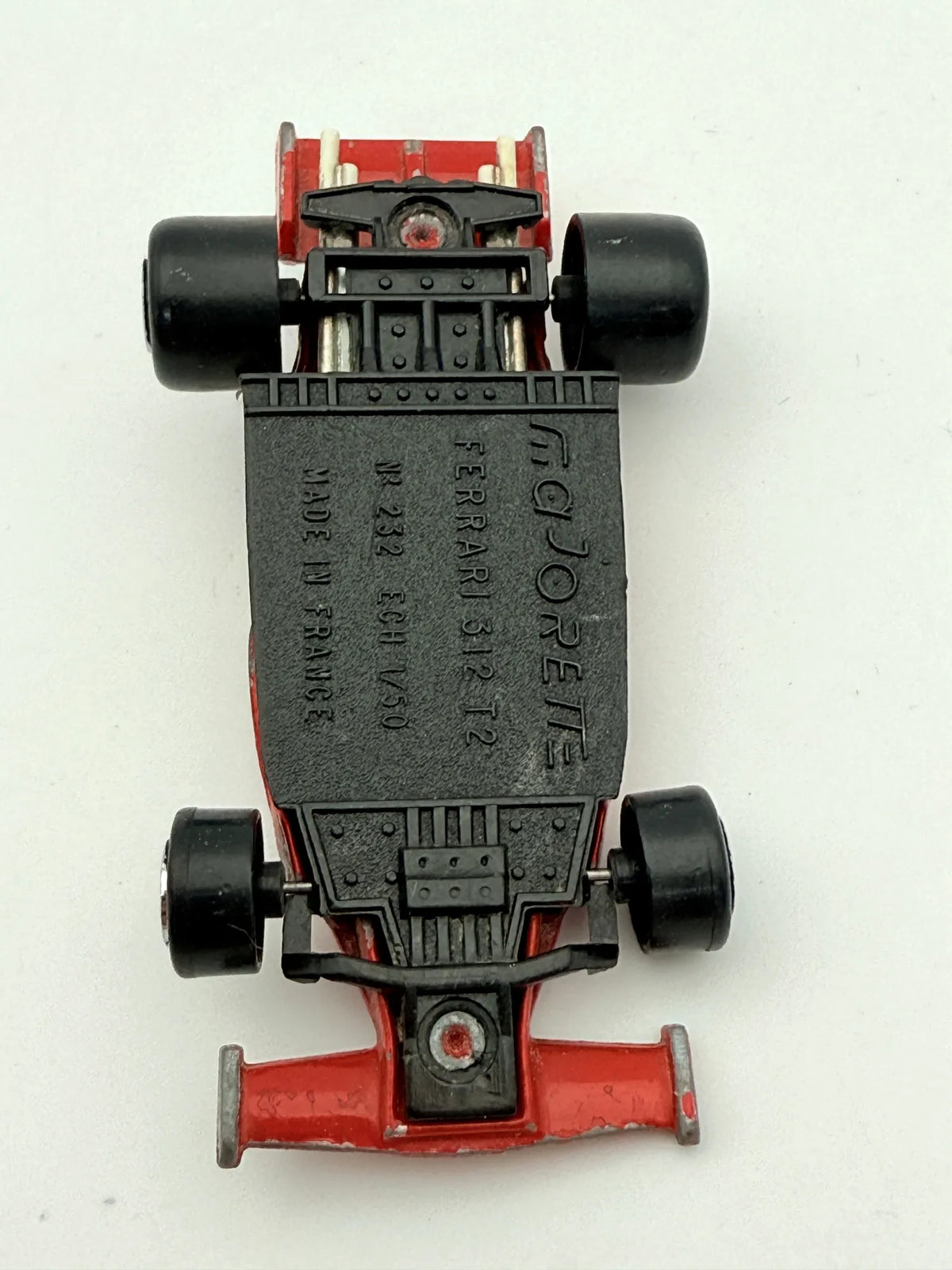 Ferrari 312 T2 Majorette Czerwony 1:50 Made in Francja – zdjęcie 6