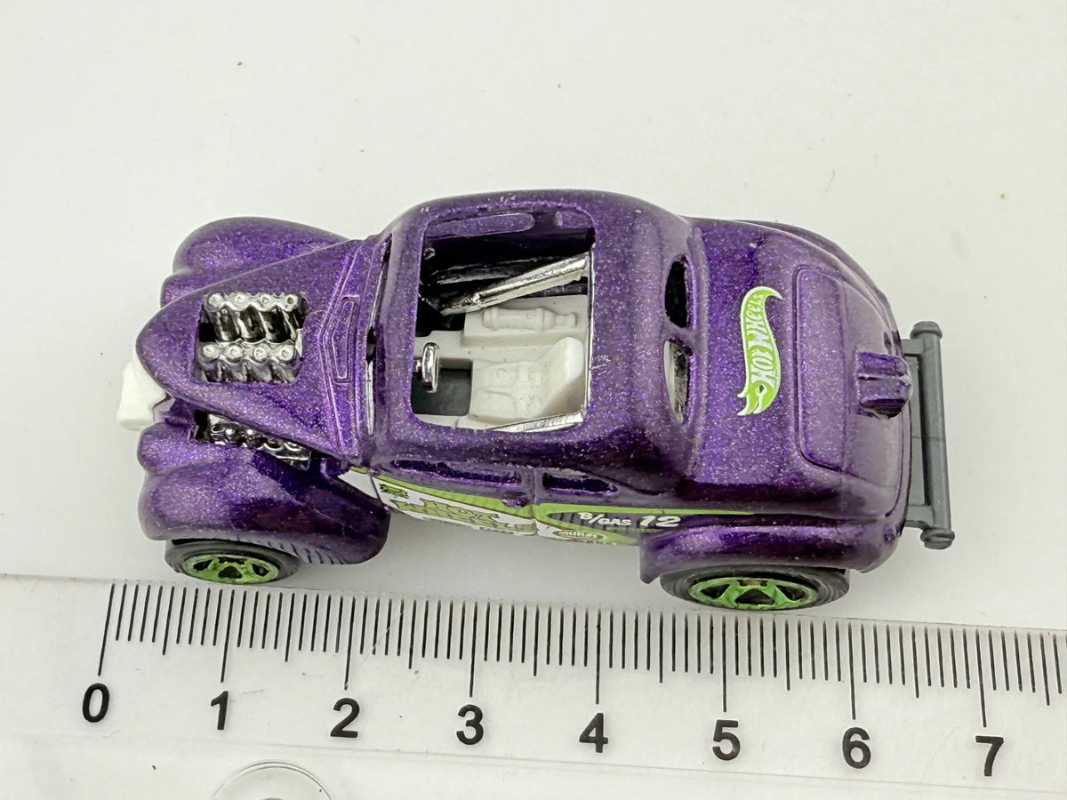 PASS'N GASSER, Hot Wheels 2007, Die cast 944, Fioletowy, 1:64, Resoraki – zdjęcie 6