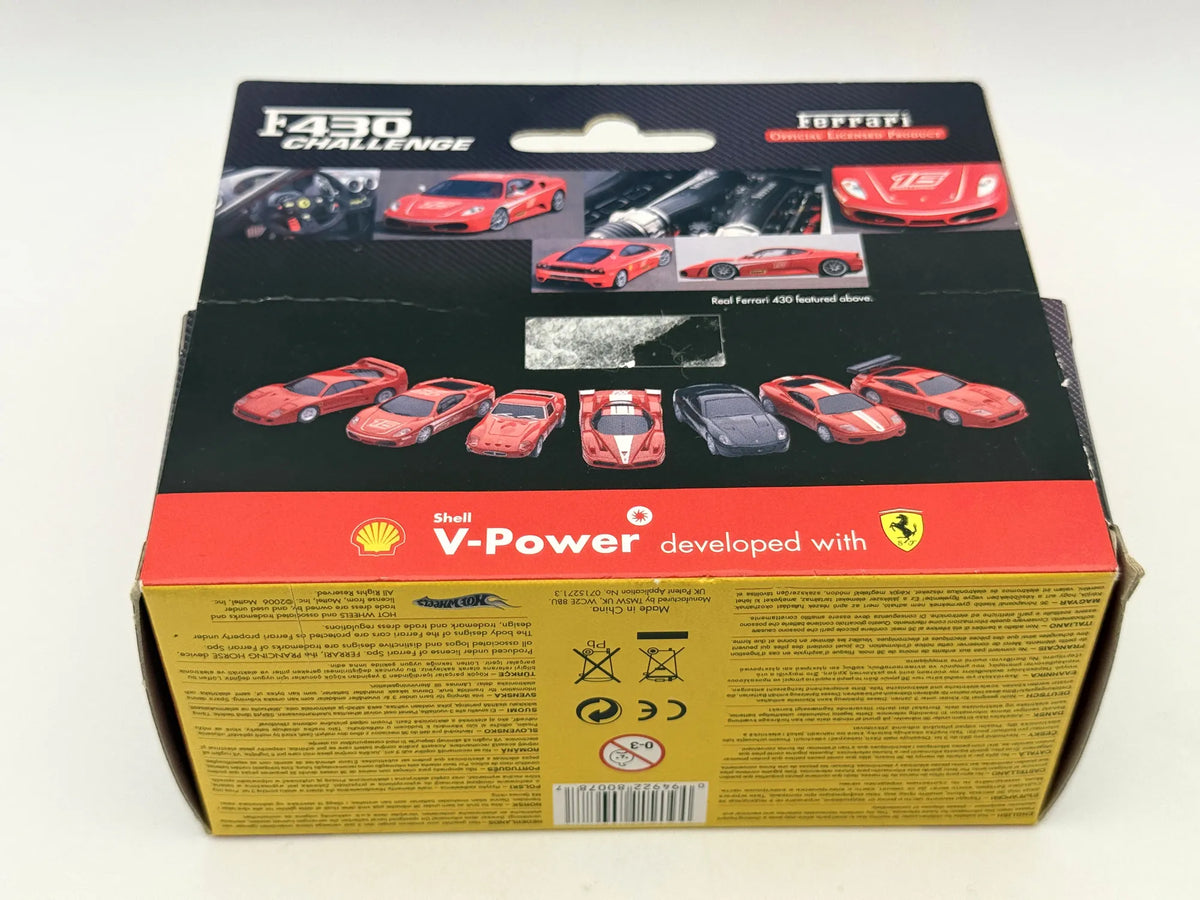 FERRARI F430 CHALLENGE, Shell V-Power, Die cast, Czerwony, 1:38, Resoraki – zdjęcie 6