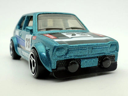Honda Civic Custom Hot Wheels 2022 Niebieski 1:64 – zdjęcie 6