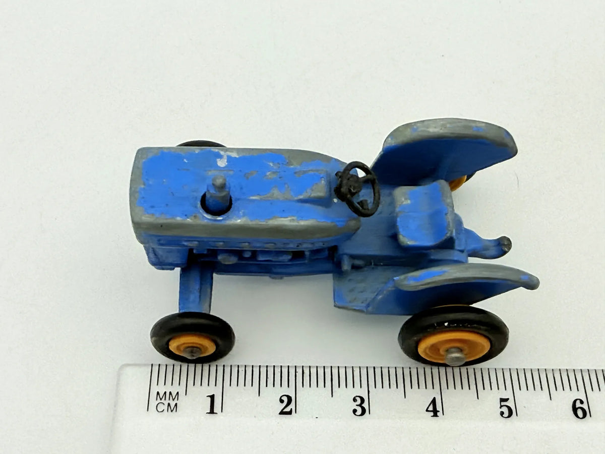 Ford Tractor, Matchbox, Made in England, Die cast, Resoraki, Niebieski 1:64 – zdjęcie 6