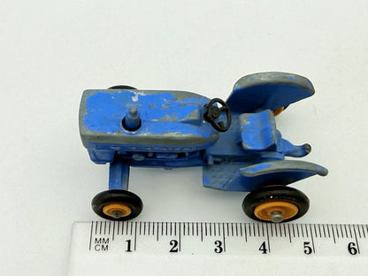 Ford Tractor, Matchbox, Made in England, Die cast, Resoraki, Niebieski 1:64 – zdjęcie 6