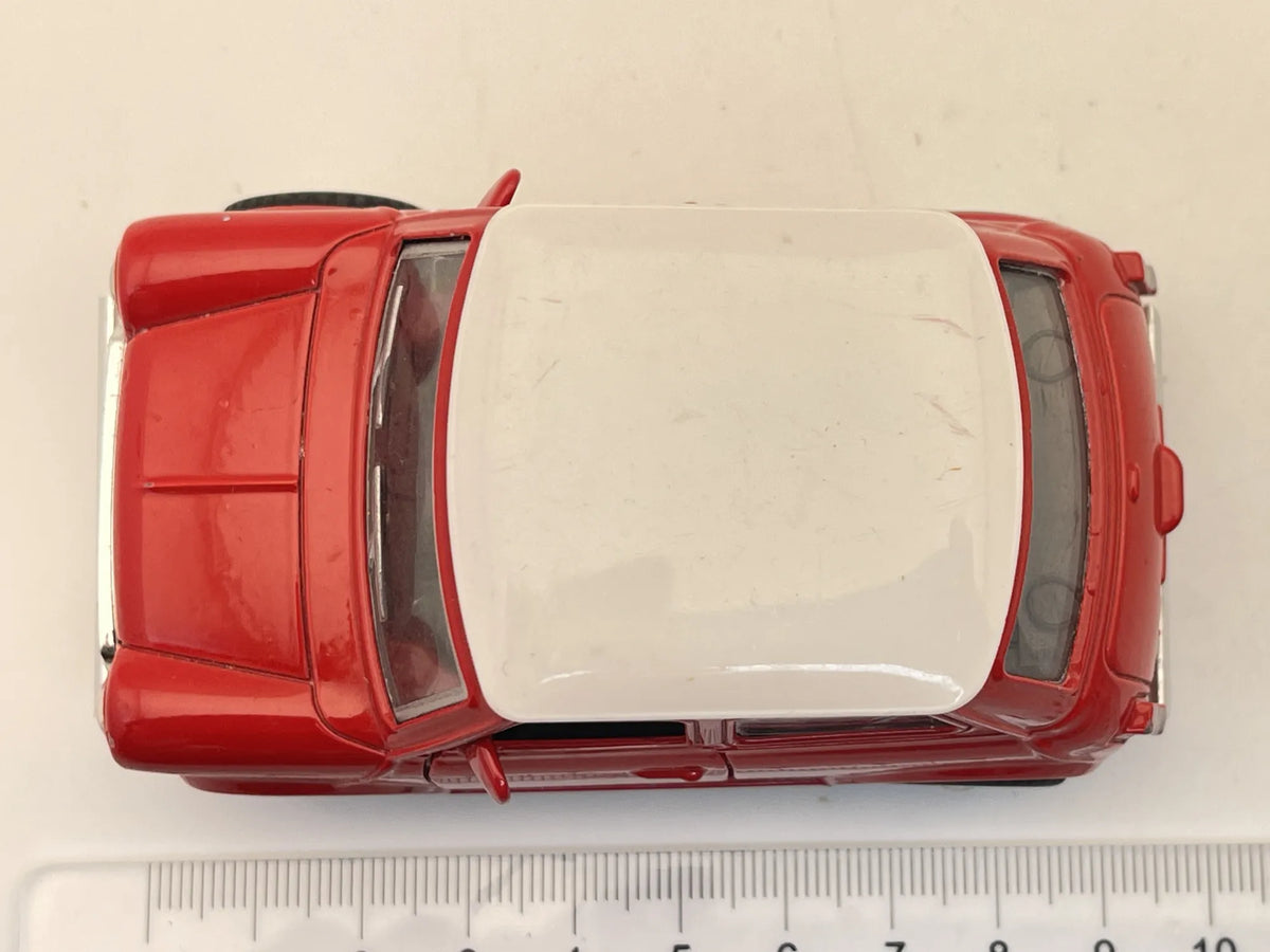 Mini Cooper, Resoraki, Die cast 1:36, czerwony – zdjęcie 6