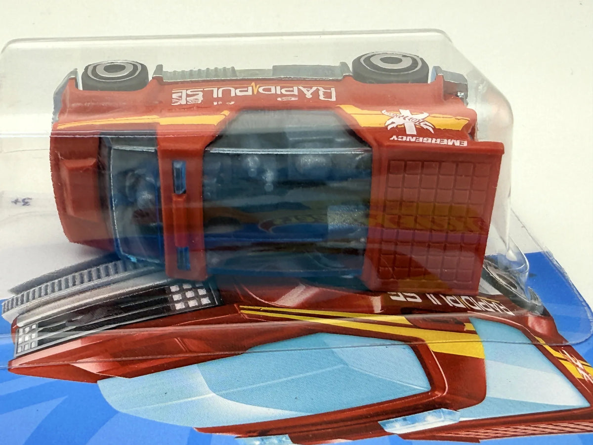 RAPID PULSE HW FIRST RESPONSE Hot Wheels 2024 Czerwony 1:64 – zdjęcie 6