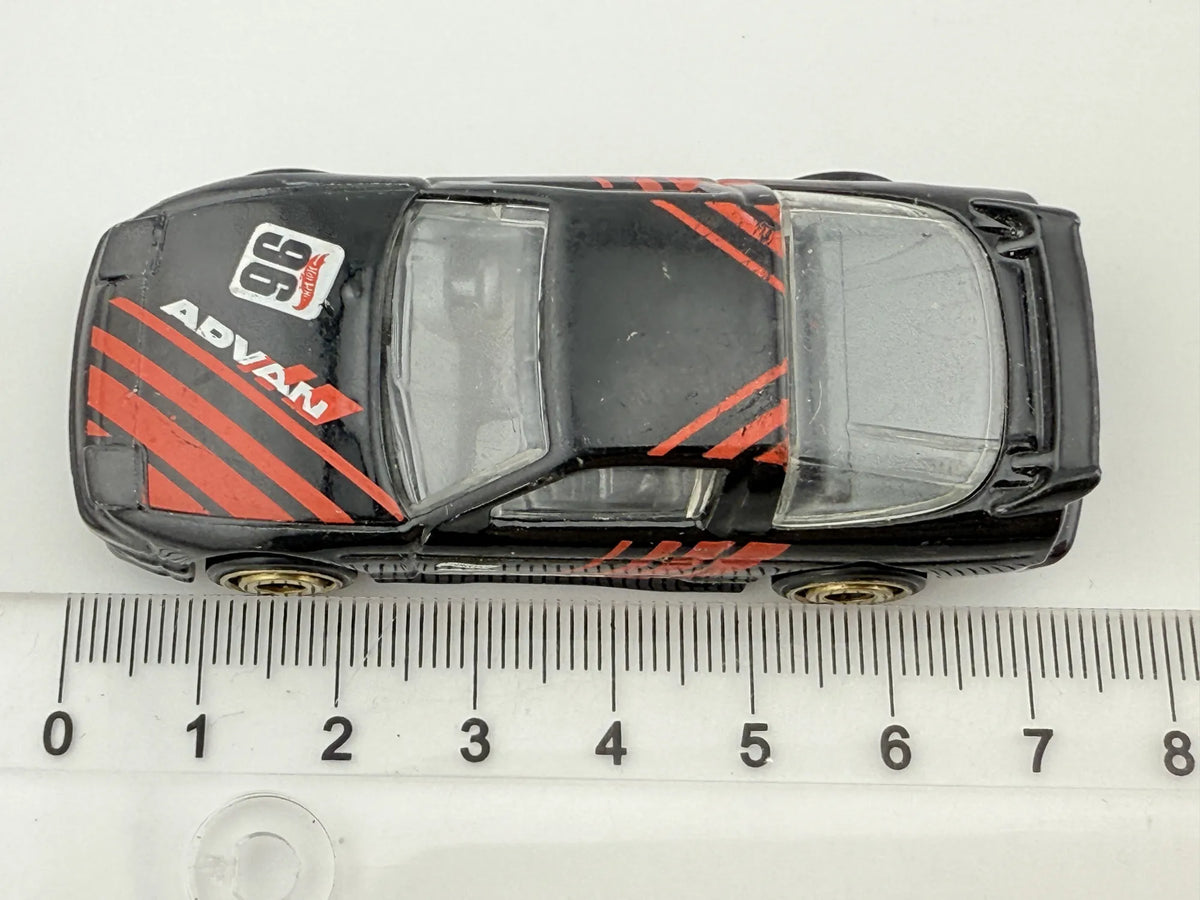 '96 NISSAN 180SX TYPE X, Hot Wheels 2015, Die cast, Czarny, 1:64, Resoraki – zdjęcie 6