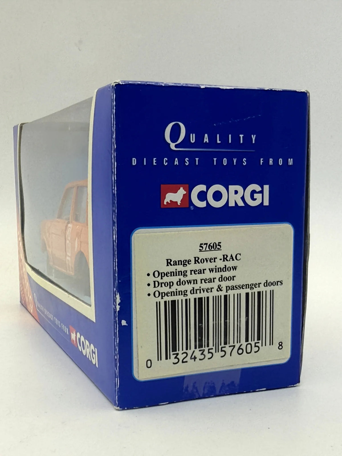 RANGE ROVER CLASSIC Working Features Corgi Pomarańc 1:36 Made in Gt Britain – zdjęcie 6