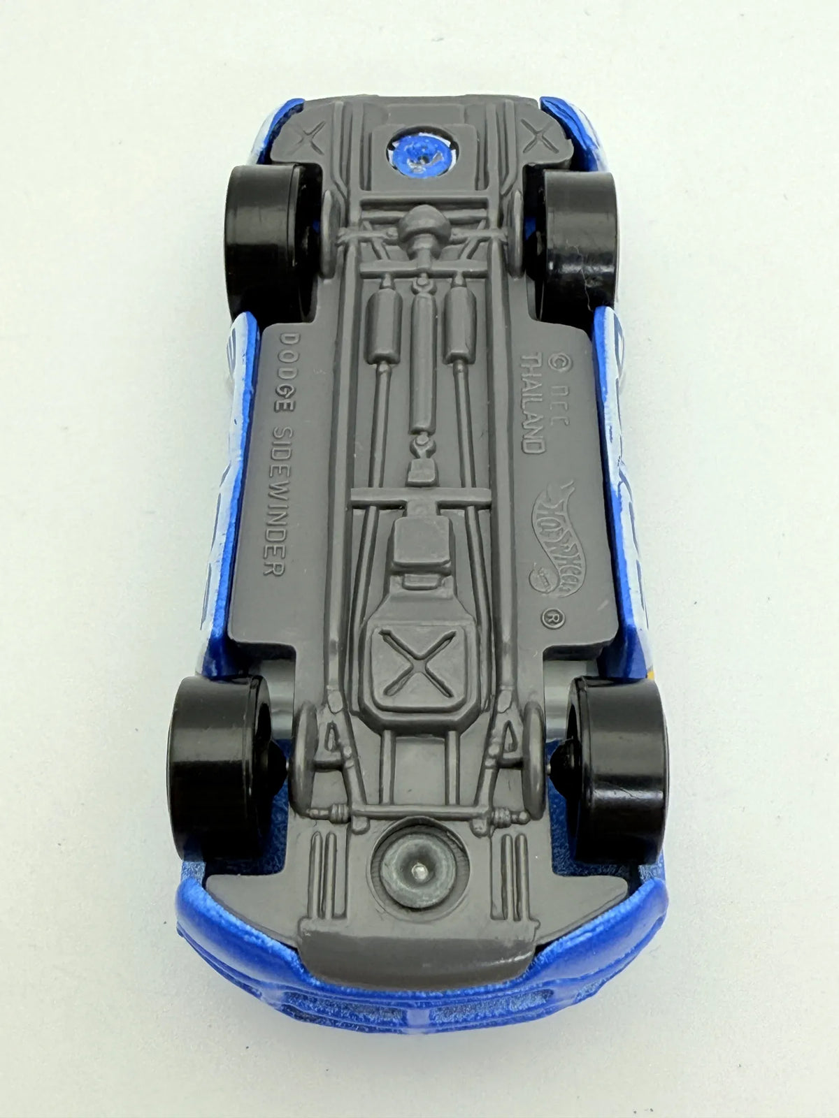 Dodge Sidewinder Hot Wheels Niebieski 1:64 – zdjęcie 6