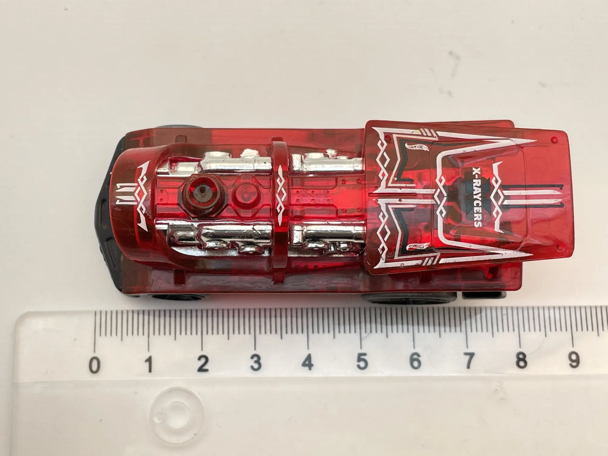 LOCO MOTORIN', Hot Wheels 2019, Resoraki, Die cast Ghb65, Czerwony, 1:64 – zdjęcie 6