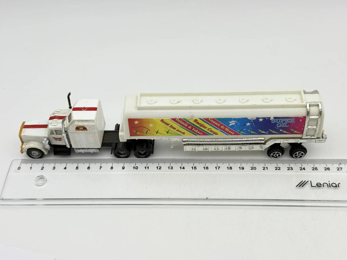 Jak PERERBILT CIĘŻARÓWKA Z CYSTERNĄ, Super Oil, Die cast, 1:87, Resoraki – zdjęcie 6