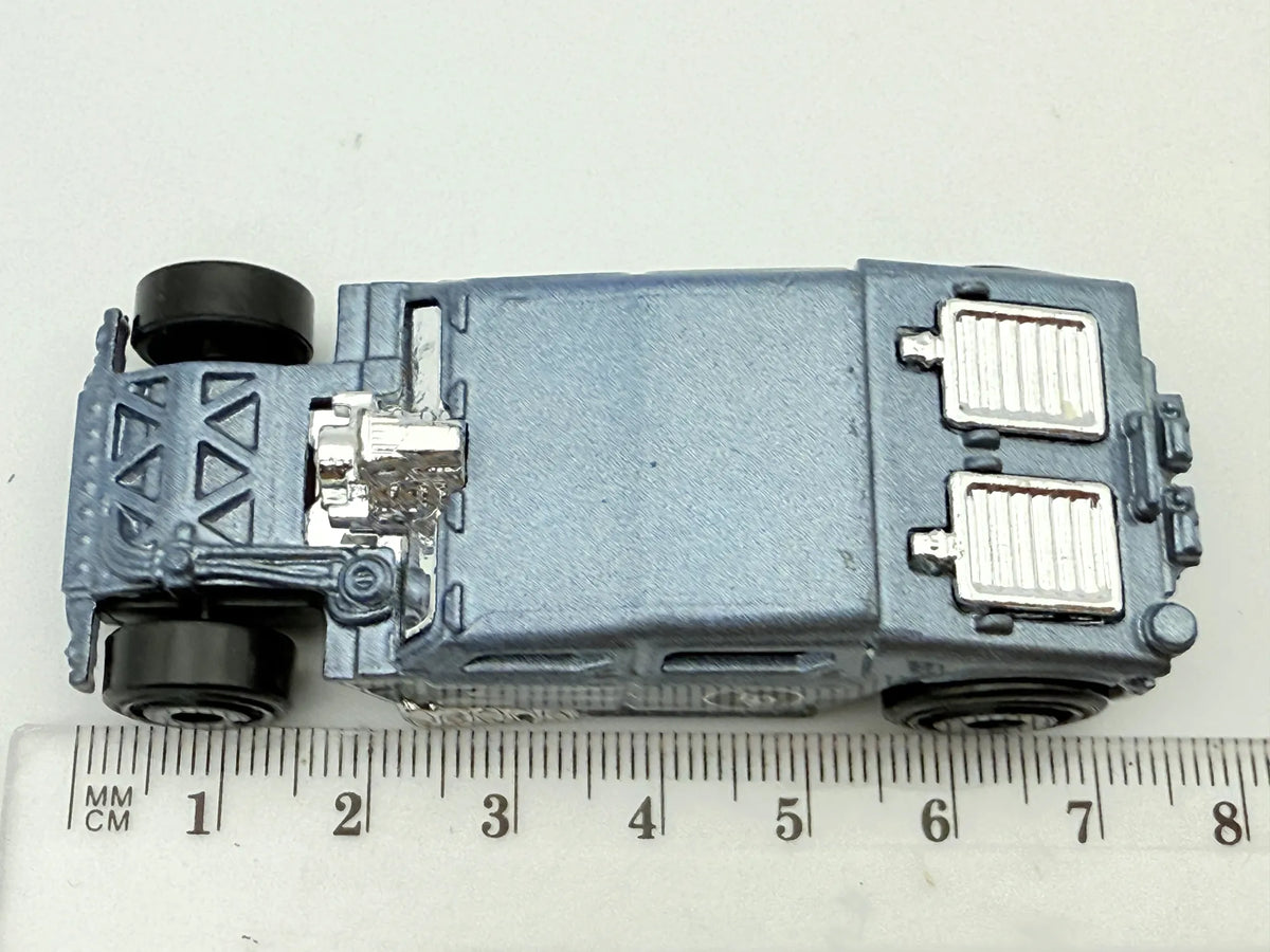 Lethal Diesel, Hot Wheels 2020, Resoraki, Die cast GRX45, Grafitowy, 1:64 – zdjęcie 6