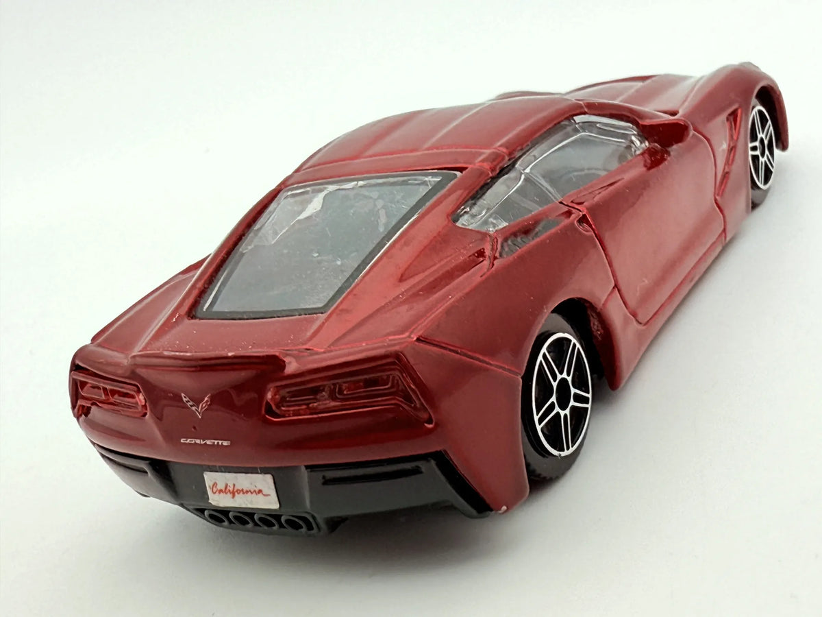 2014 Corvette Stingray Bburago Czerwony 1:43 – zdjęcie 6
