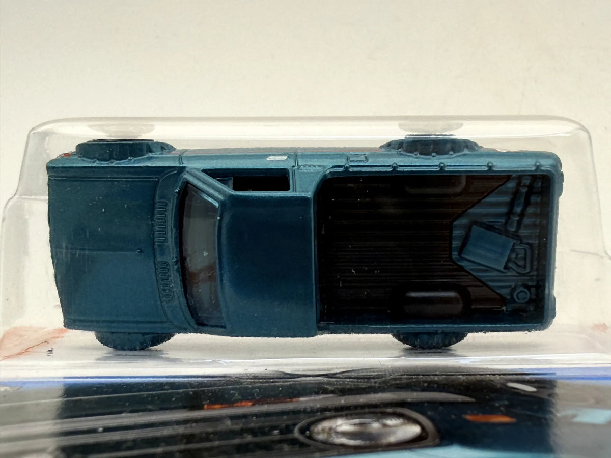 1975 Datsun Sunny Truck HW Hot Trucks Hot Wheels 2024 Turkusowy 1:64 – zdjęcie 6