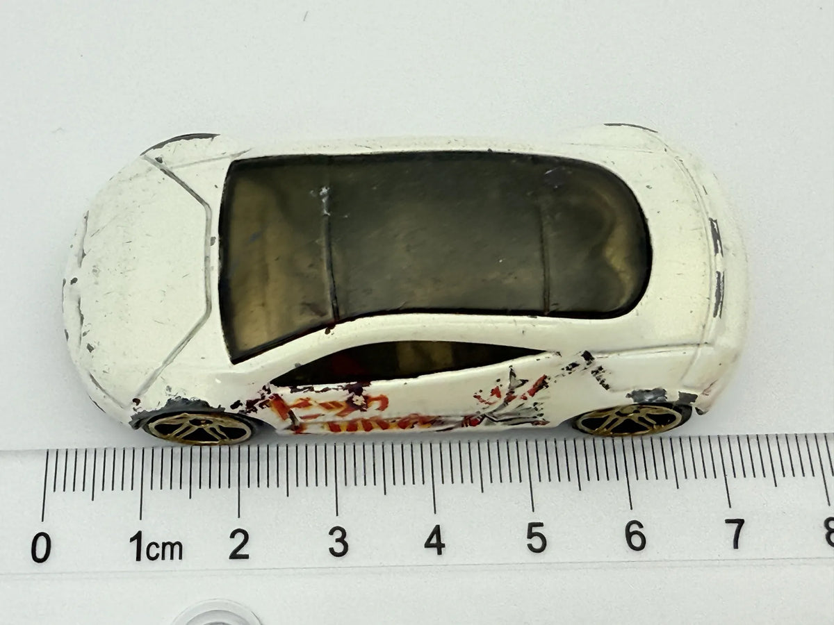 Mitsubishi Eclipse Concept Car, Hot Wheels, Resoraki, die cast, 1:64, biały – zdjęcie 6