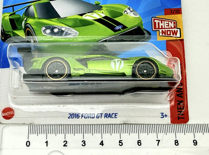 2016 FORD GT RACE, Hot Wheels 2024, Die cast HTC71N521, Zielony, 1:64 – zdjęcie 6