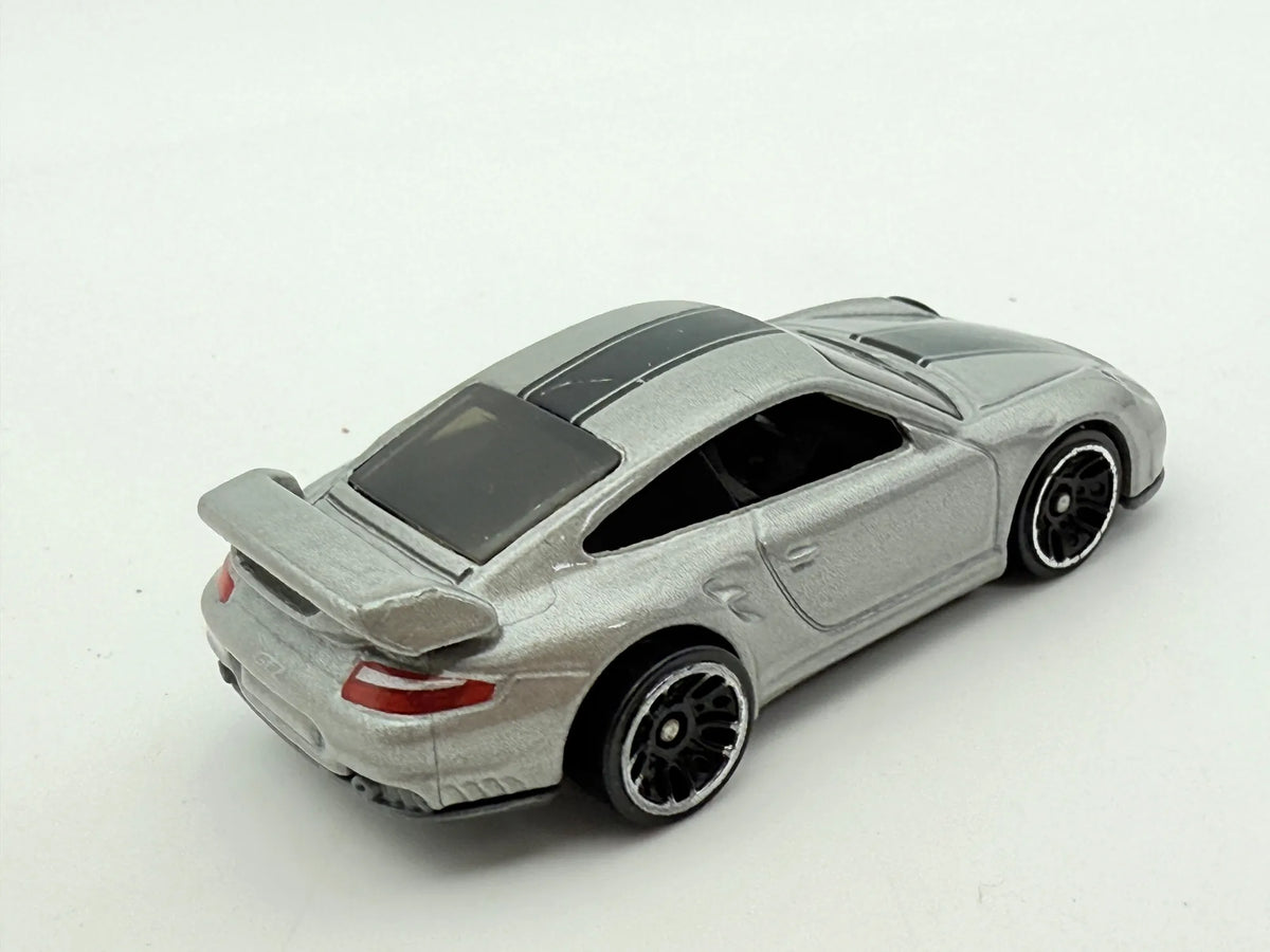 Porsche 911 Gt2 Hot Wheels Srebrny 1:64 – zdjęcie 6