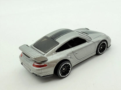 Porsche 911 Gt2 Hot Wheels Srebrny 1:64 – zdjęcie 6