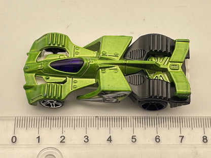 EPIC FAST 3, Seria HW Digital Circuit, Hot Wheels 2014, CFH02, Zielony 1:64 – zdjęcie 6