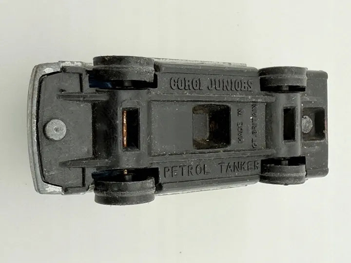 Ciężarówka Petrol Tanker Corgi Juniors Policja Corgi Srebrny Made in Gt – zdjęcie 6