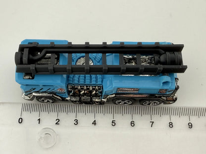 5 ALARM, Hot Wheels 2008, Die cast 186 MJ & AL, Niebieski, 1:64, Resoraki – zdjęcie 6