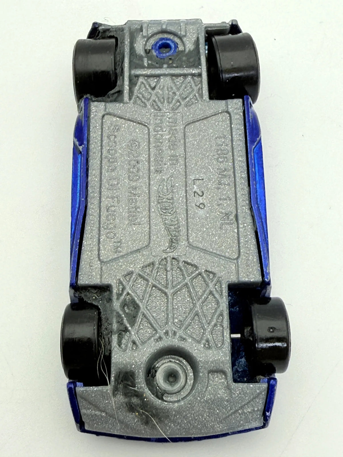 Scoopa Di Fuego Hot Wheels Niebieski 1:64 – zdjęcie 6