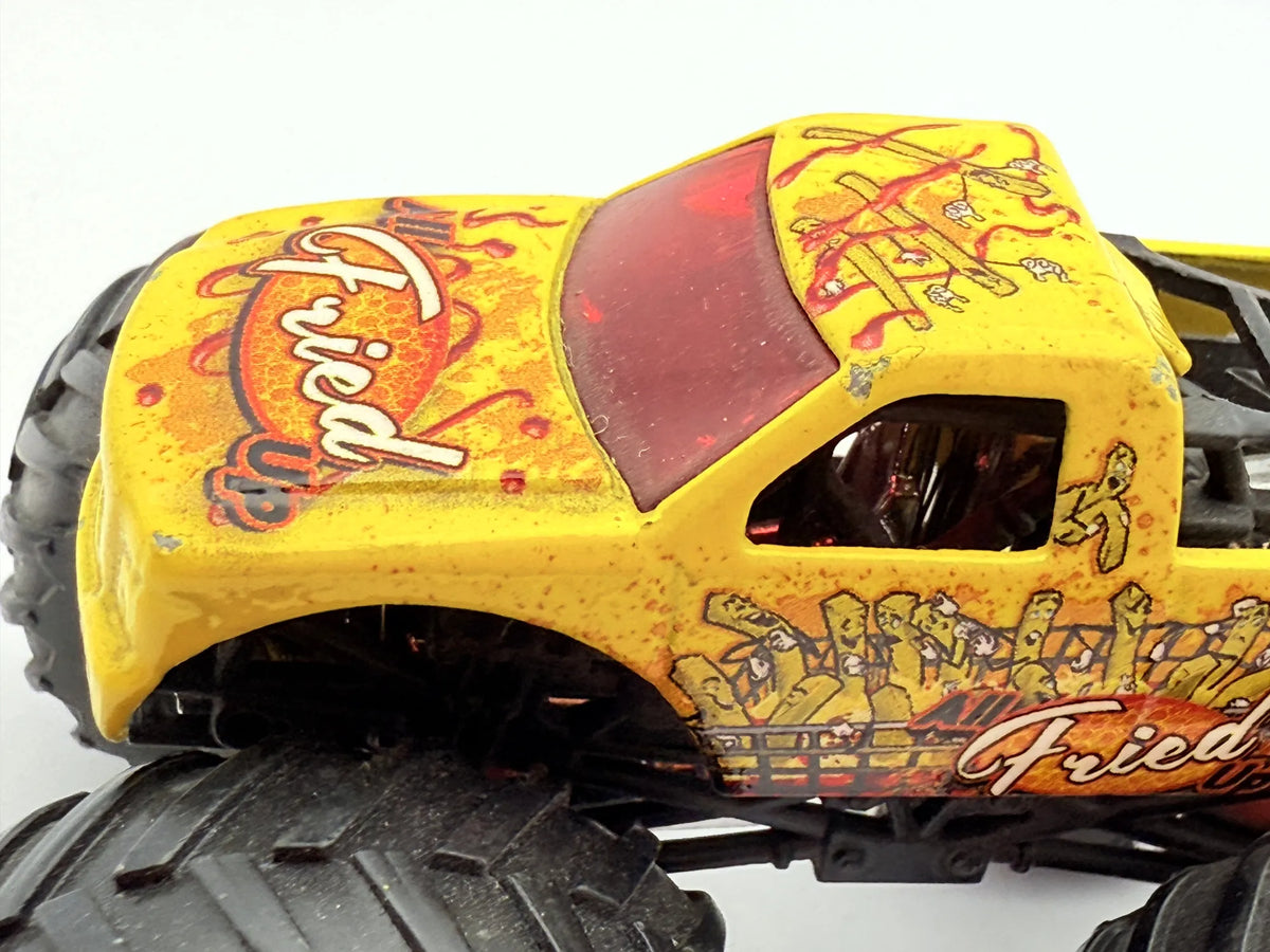 Monster Truck Hot Wheels Żółty 1:64 – zdjęcie 6