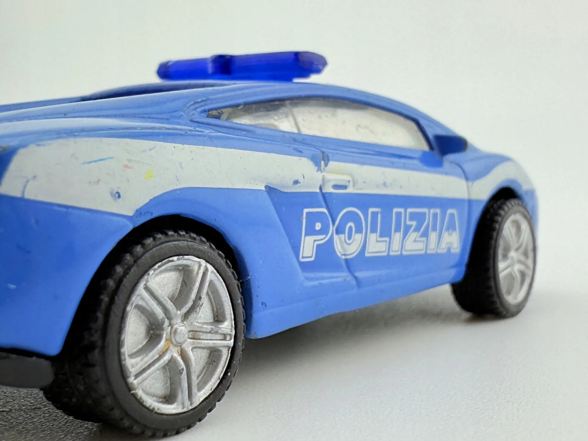 Lamborghini Gallardo Policja SIKU Niebieski 1:64 – zdjęcie 6
