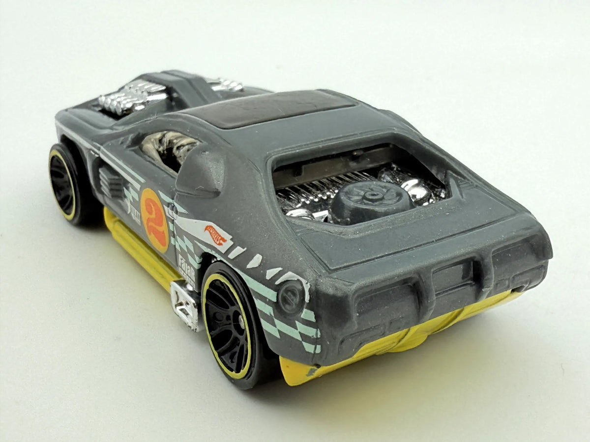 Hollowback, Hot Wheels 2004, Die cast, Resoraki, Grafitowy, 1:64 – zdjęcie 6