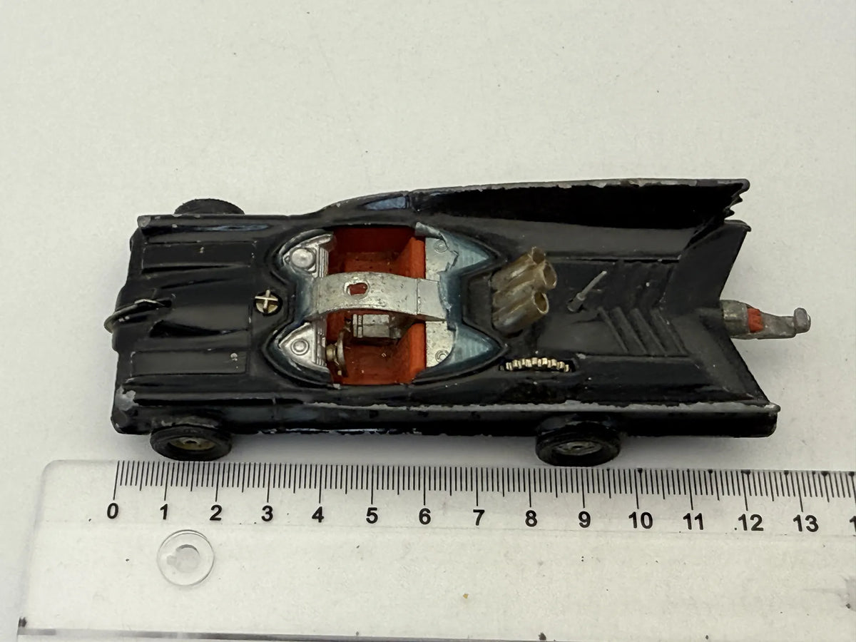 Batmobile Batman Corgi '70 Czarny 1:38 Made in United Kingdom – zdjęcie 6