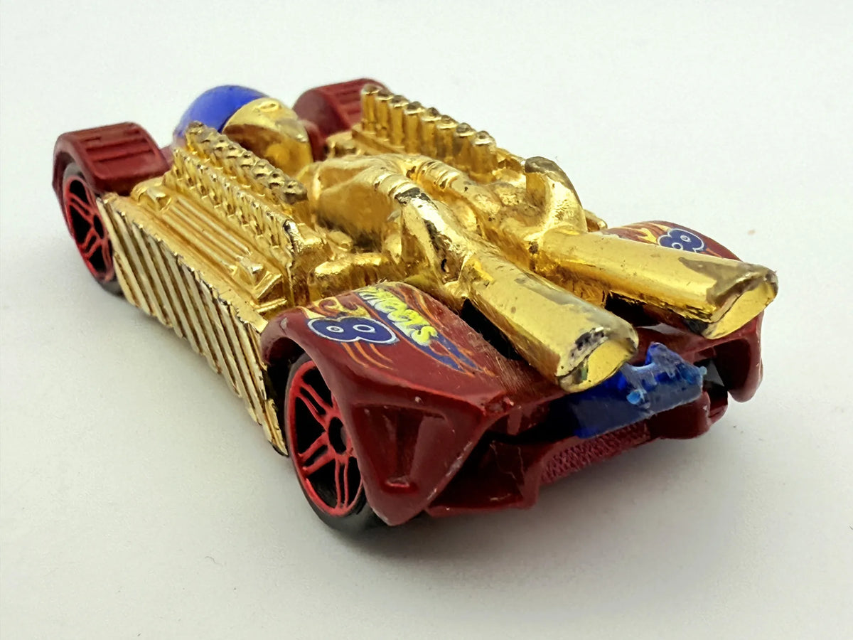 Krazy 8S Hot Wheels Złoty 1:64 – zdjęcie 6