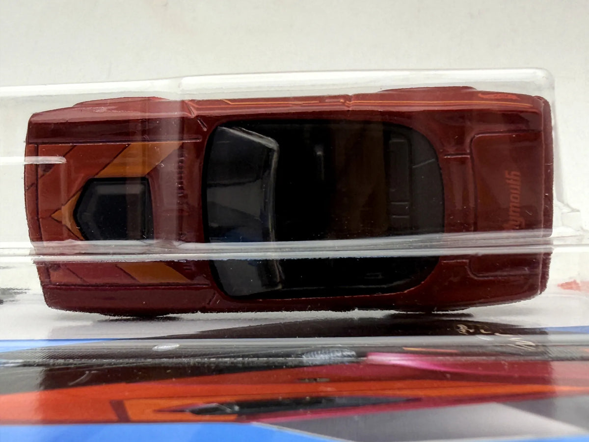 '70 Plymouth Barracuda HW Roadsters Hot Wheels 2024 Pomarańczowy 1:64 – zdjęcie 6