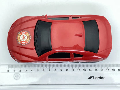 FIRE & RESCUE CAR, Samochód straż pożarna, Resoraki, Czerwony, 1:24 – zdjęcie 6