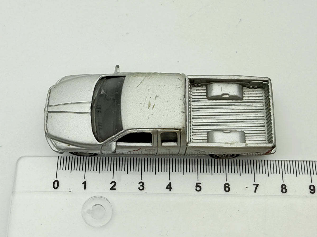 DODGE RAM, Welly, Resoraki, Die cast, Srebrny 1:64 – zdjęcie 6