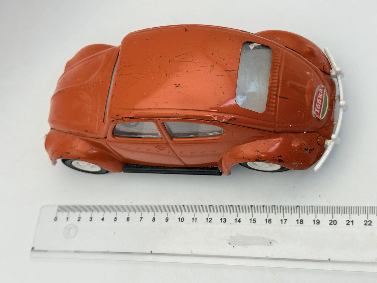 Volkswagen Beetle MK1 Tomica Pomarańczowy 1:20 Zabytkowy blaszak – zdjęcie 6