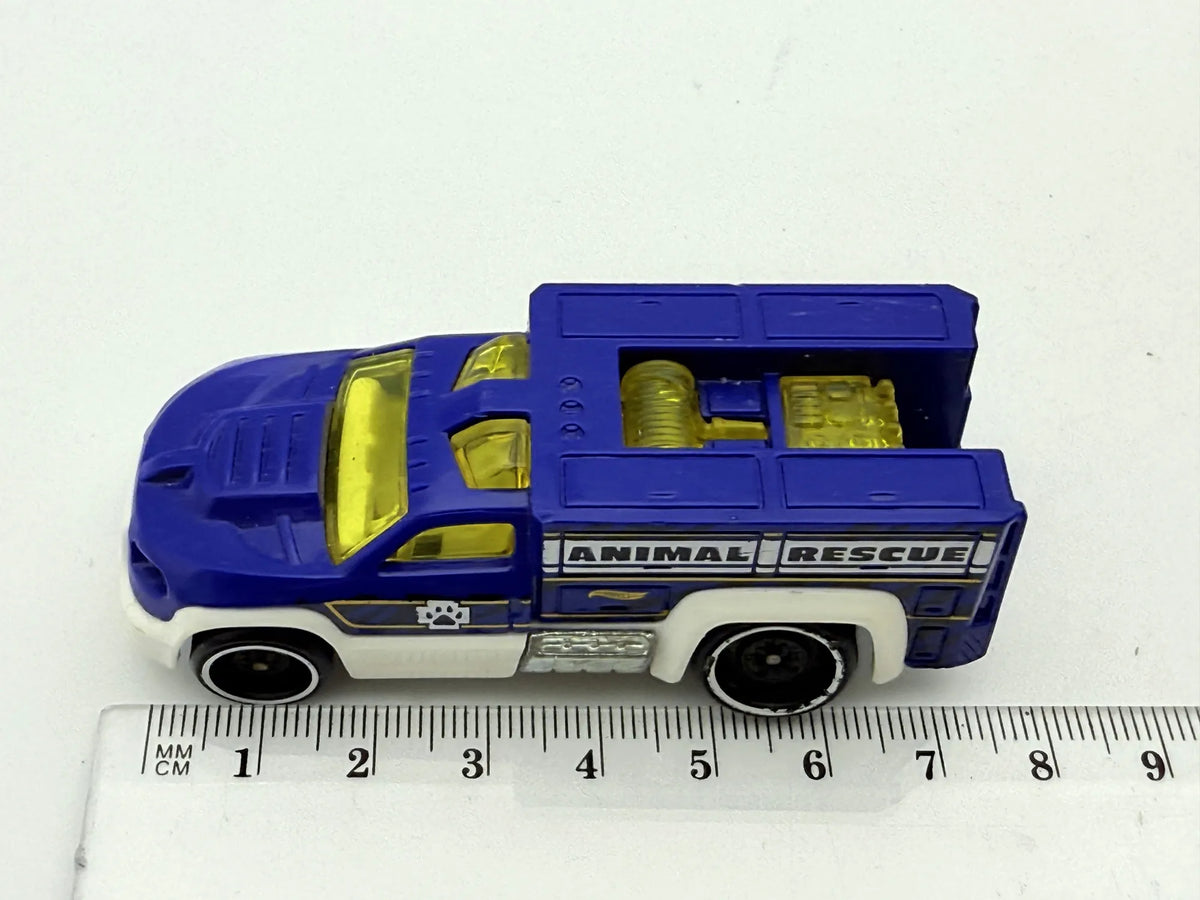 Rescue Duty Hot Wheels Niebieska 1:64 – zdjęcie 6