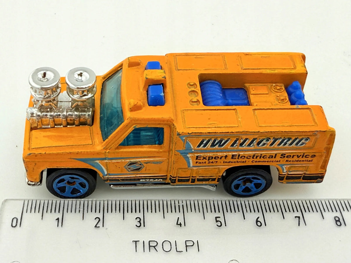 Hw Electric Hot Wheels 1974 Pomarańczowy 1:64 – zdjęcie 6