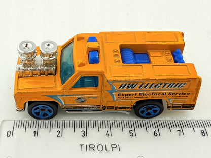 Hw Electric Hot Wheels 1974 Pomarańczowy 1:64 – zdjęcie 6