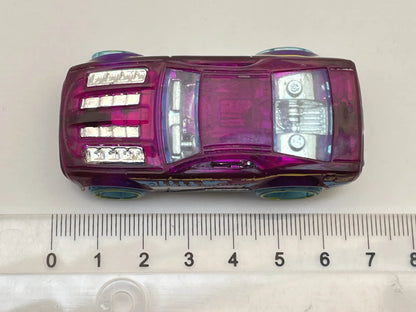 HORSEPLAY, Hot Wheels 2004 Resoraki Die cast 1429 Fiolet przeźroczysty 1:64 – zdjęcie 6