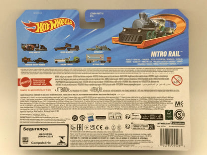 Nitro Rail Track Builder Hot Wheels 2025 Szary 1:64 – zdjęcie 6