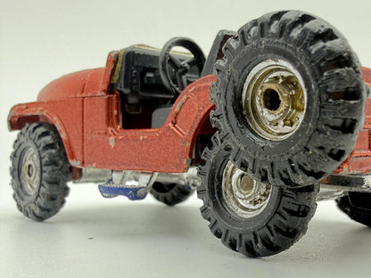JEEP CJ-5, Corgi, Made in Great Britain, Die cast 72, Czerwony, 1:43 – zdjęcie 6