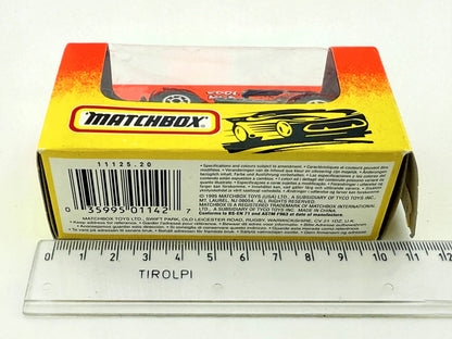 JEEP 4X4, Matchbox, Resoraki, Die cast 11125, Czerwony, 1:64 – zdjęcie 6