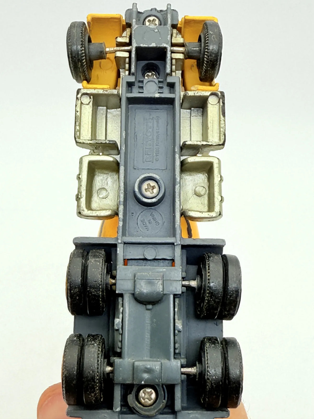 Betoniarka Kentoys 1980 Żółty 1:43 – zdjęcie 6