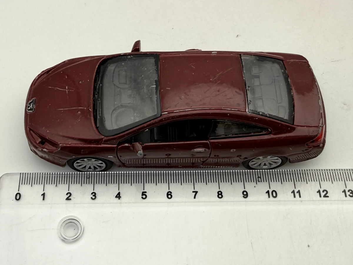 PEUGEOT 407 COUPE Welly Bordowy 1:40 – zdjęcie 6