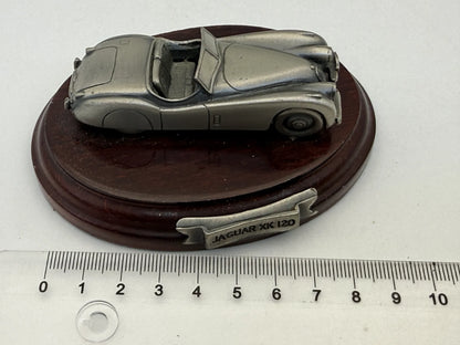 Jaguar XK 120 Mark Models Ltd Craftsman Studio Srebrny 1:64 Hand Crafted – zdjęcie 6